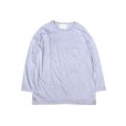 画像1: VINCENT ET MIREILLE (ヴァンソン エ ミレイユ) 3/4 CREW NECK BIG T-SHIRT グレー (1)