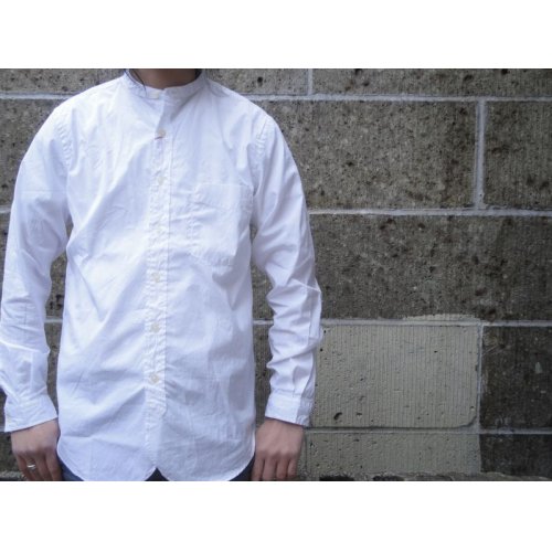 他の写真1: SERO (セロ) BAND COLOR SHIRTS L/S BLOAD ホワイト