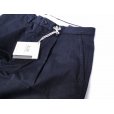 画像4: RICCARDO METHA (リカルドメッサ) ONE TUCK WIDE TROUSER ネイビー