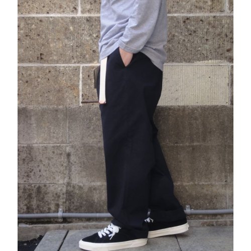 他の写真2: RICCARDO METHA (リカルドメッサ) ONE TUCK WIDE TROUSER ネイビー