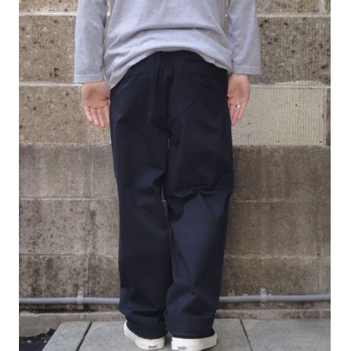 他の写真3: RICCARDO METHA (リカルドメッサ) ONE TUCK WIDE TROUSER ネイビー