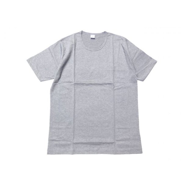 画像1: gicipiI (ジチピ) CREW NECK POCKET T-Shirt グレー