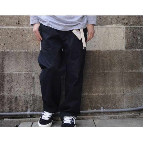 他の写真1: RICCARDO METHA (リカルドメッサ) ONE TUCK WIDE TROUSER ネイビー