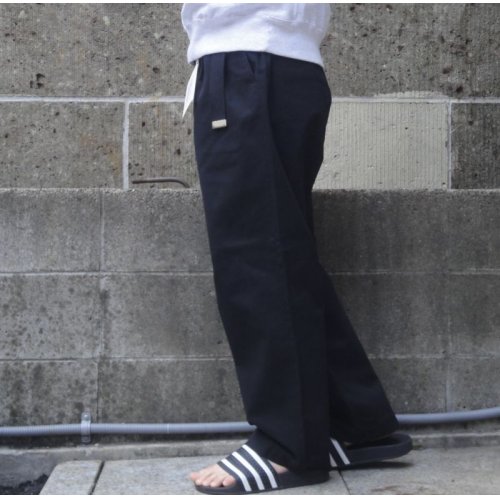 他の写真2: RICCARDO METHA (リカルドメッサ) ONE TUCK WIDE TROUSER ブラック