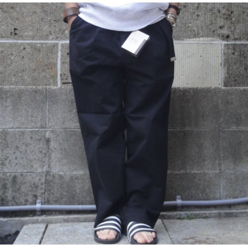 他の写真1: RICCARDO METHA (リカルドメッサ) ONE TUCK WIDE TROUSER ブラック