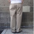 画像10: RICCARDO METHA (リカルドメッサ) ONE TUCK WIDE TROUSER カーキ