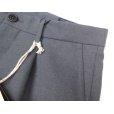 画像2: RICCARDO METHA (リカルドメッサ) ONE TUCK WIDE TROUSER WOOL グレー (2)