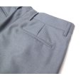 画像7: RICCARDO METHA (リカルドメッサ) ONE TUCK WIDE TROUSER WOOL グレー