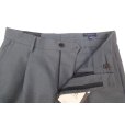 画像3: RICCARDO METHA (リカルドメッサ) ONE TUCK WIDE TROUSER WOOL グレー