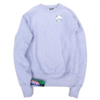 CAMBER (キャンバー) CROSS KNIT CREW NECK グレー