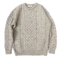 CARRAIG DONN (キャレイグドン) CABLE KNIT ブラウン