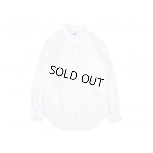 画像1: SERO (セロ) BUTTON DOWN SHIRTS L/S ox ホワイト