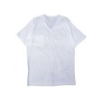 画像2: gicipi (ジチピ) V NECK POCKET T-Shirts ホワイト (2)