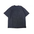 画像1: CAMBER (キャンバー) 8oz MAX WEIGHT POCKET T-SHIRT PIGMENT DYE ブラック (1)