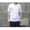 画像1: gicipi (ジチピ) CREW NECK POCKET T-Shirt ホワイト (1)