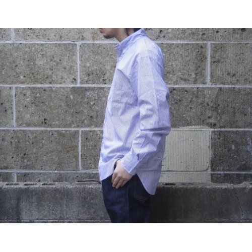 他の写真2: SERO (セロ) BUTTON DOWN SHIRTS L/S stripe