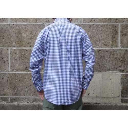 他の写真3: SERO (セロ) BUTTON DOWN SHIRTS L/S gingham ブルー