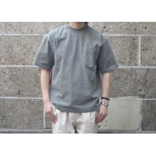 他の写真1: CAMBER (キャンバー) 8oz MAX WEIGHT POCKET T-SHIRT PIGMENT DYE オリーブ