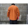 画像6: CAMBER (キャンバー) 8oz MAX WEIGHT CUT 8分袖 T-SHIRT GARMENT DYED オレンジ