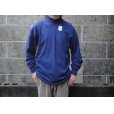 画像1: CAMBER (キャンバー) MOCK L/S FINEST 6oz ネイビー (1)