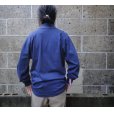 画像3: CAMBER (キャンバー) MOCK L/S FINEST 6oz ネイビー