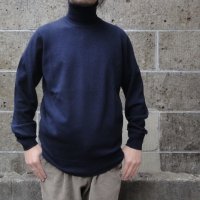 ALAN PAINE (アランペイン) GEELONG L/S ROLLNECK ネイビー