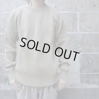 VINCENT ET MIREILLE (ヴァンソン エ ミレイユ) CREW NECK SWEATER 8GG AZE カーキ