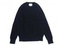 VINCENT ET MIREILLE (ヴァンソンエミレイユ) CREW NECK SWEATER 8GG AZE ブラック