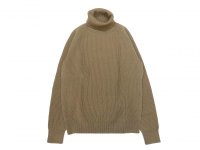 VINCENT ET MIREILLE (ヴァンソンエミレイユ) TURTLE NECK SWEATER 8GG AZE カーキ