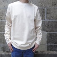 Article 10. (アーティクルテン.) SUPIMA COTTON SWEAT SHIRT エクリュ