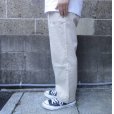 画像6: RICCARDO METHA (リカルドメッサ) ONE TUCK WIDE TROUSERS COTTON LINEN ベージュ