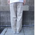 画像7: RICCARDO METHA (リカルドメッサ) ONE TUCK WIDE TROUSERS COTTON LINEN ベージュ