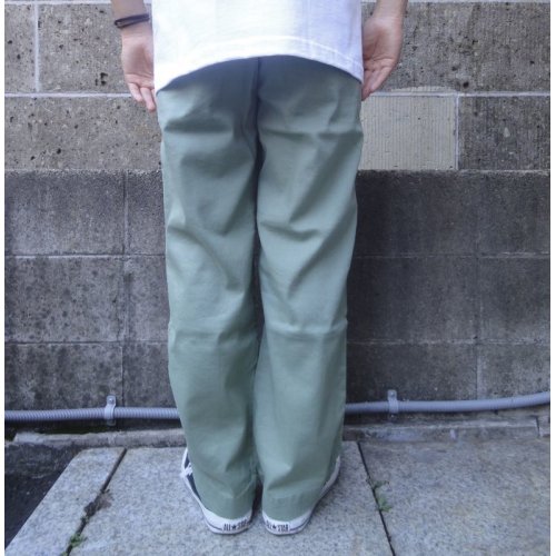 他の写真3: RICCARDO METHA (リカルドメッサ) ONE TUCK WIDE TROUSERS COTTON LINEN ミント