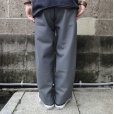 画像10: RICCARDO METHA (リカルドメッサ) ONE TUCK WIDE TROUSER WOOL グレー