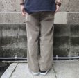 画像3: RICCARDO METHA (リカルドメッサ) 1TUCK WIDE TROUSERS コーデュロイ ベージュ