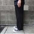 画像6: RICCARDO METHA (リカルドメッサ) 1TUCK WIDE TROUSERS コーデュロイ ブラック