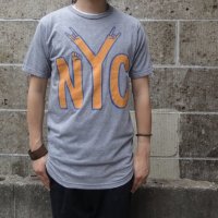 PALMER CASH (パルマーキャッシュ) NYC HANDS T-Shirts グレー 