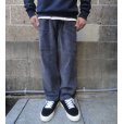 画像1: RICCARDO METHA (リカルドメッサ) 1TUCK WIDE TROUSERS コーデュロイ グレー (1)