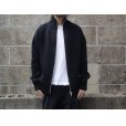 画像2: VINCENT ET MIREILLE (ヴァンソン エ ミレイユ) ZIP-UP JACKET 8GG AZE ブラック (2)