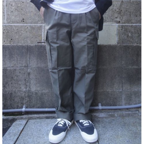 他の写真1: Deadstock (デッドストック) ドイツ軍 MOLESKIN CARGO PANTS オリーブ 