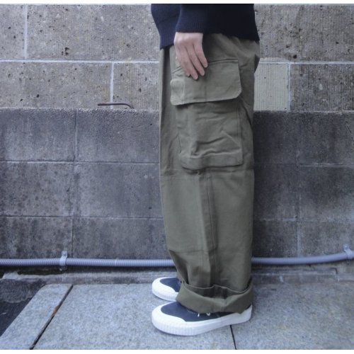 他の写真2: Deadstock (デッドストック) FRENCH MILITARY M-47 FIELD PANTS Washed