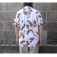 画像6: TWO PALMS (トゥーパームス) S/S Hawaiian Shirt HAWAIIAN ORCHID ホワイト