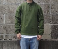 CAMBER (キャンバー) X-TREME WEIGHT JERSEY HENLEY NECK オリーブ