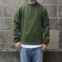 CAMBER (キャンバー) X-TREME WEIGHT JERSEY HENLEY NECK オリーブ