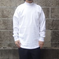 LIFEWEAR (ライフウェア) LONG SLEEVE MOCK NECK TEE ホワイト