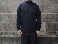 LIFEWEAR (ライフウェア) LONG SLEEVE MOCK NECK TEE ブラック