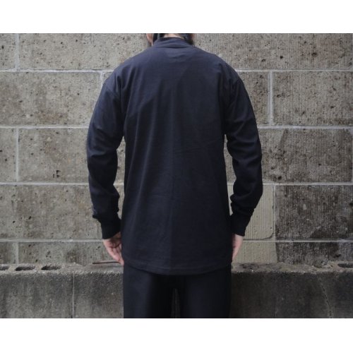 他の写真3: LIFEWEAR (ライフウェア) LONG SLEEVE MOCK NECK TEE ブラック