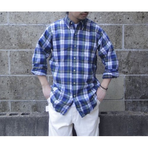 他の写真1: CLEVE (クリーブ) 90's Deadstock ライトフランネルシャツ F PLAID 