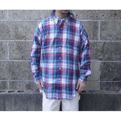 他の写真1: CLEVE (クリーブ) 90's Deadstock ライトフランネルシャツ E PLAID