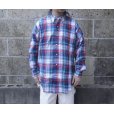 画像1: CLEVE (クリーブ) 90's Deadstock ライトフランネルシャツ E PLAID (1)